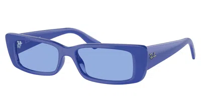 Ray Ban Rb4425f Teru Asian Fit 676180 Men's Sunglasses Blue Size 54