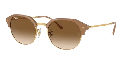 Ray Ban Rb4429 672151 Men's Sunglasses Brown Size 53