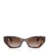 Ray Ban Zena Plastic Cat-eye Sunglasses In Brown