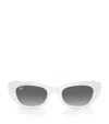 Ray Ban Rb4430 Zena Sunglasses In White