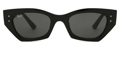 Ray Ban Rb4430 Zena 667787 Men's Sunglasses Black Size 49