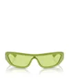 Ray Ban Xan Bio-based Sunglasses Algae Green Frame Green Lenses 01-34 In Green