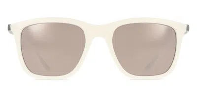 Ray Ban Rb4433m Polarized F625h2 Men's Sunglasses White Size 54 In Neutral
