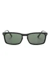 Ray Ban Rb4435 Rectangle-frame Sunglasses In Black