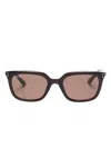 Ray Ban Rb4439d Sunglasses In Opal Brown