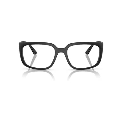 Ray Ban Rb4443vm Optics Scuderia Ferrari Collection Eyeglasses Matte Black Frame Clear Lenses Polarized 55-1