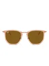 Ray Ban Rb4451 Sunglasses In Brown