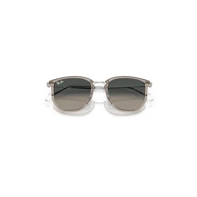 Ray Ban Rb4451 Sunglasses Silver Frame Grey Lenses 50-20
