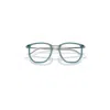 Ray Ban Rb4451v Optics Eyeglasses Gunmetal Frame Clear Lenses Polarized 53-20 In Gunmetal