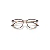 Ray Ban Rb4451v Optics Eyeglasses Rosegold Frame Clear Lenses Polarized 53-20 In Rosegold