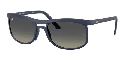 Ray Ban Rb4452 633111 Men's Sunglasses Blue Size 56 In Green