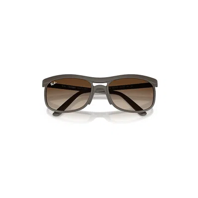 Ray Ban Rb4452 Liteforce Sunglasses Sand Brown Frame Brown Lenses 56-20