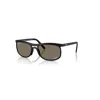 Ray Ban Rb4452ch Chromance Liteforce Sonnenbrillen Sand Schwarz Fassung Grau Glas Polarisiert 56-20 In Sand Schwarz