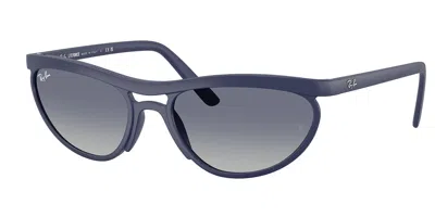 Ray Ban Rb4453 60154l Men's Sunglasses Blue Size 59 In Green