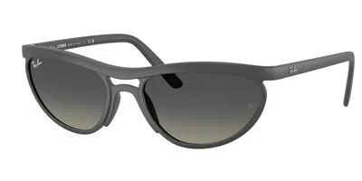 Ray Ban Rb4453 601711 Men's Sunglasses Grey Size 59 In Orange