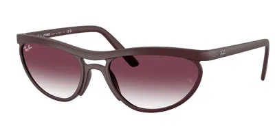 Ray Ban Rb4453 64458h Men's Sunglasses Purple Size 59 In Pattern