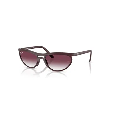 Ray Ban Rb4453 Liteforce Sonnenbrillen Sand Dunkelviolett Fassung Violett Glas 59-20