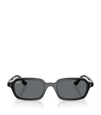 Ray Ban Rb4455 Zuri Bio-based Sunglasses In Black