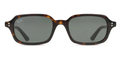 Ray Ban Rb4455f Zuri Asian Fit 135987 Men's Sunglasses Tortoiseshell Size 51 In Burgundy