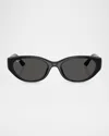Ray Ban Rb4457d Plastic Pillow Sunglasses In Black