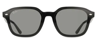 Ray Ban Rb4458d Asian Fit 601/87 Men's Sunglasses Black Size 65 In Orange