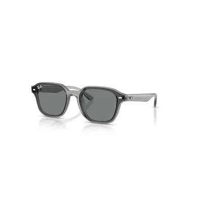 Ray Ban Rb4458d Sonnenbrillen Grau Transparent Fassung Braun Glas 65-18