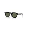 Ray Ban Rb4458d Sunglasses Black Frame Green Lenses Polarized 65-18 In Schwarz