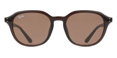 Ray Ban Rb4459d Asian Fit 623173 Men's Sunglasses Brown Size 54 In Pattern
