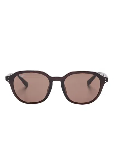 Ray Ban Rb4459d Sunglasses In Brown