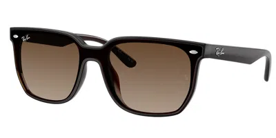RAY BAN RB4466D VESTIBILITÀ ORIENTALE 714/13 OCCHIALI DA SOLE MARRONI PER UOMO