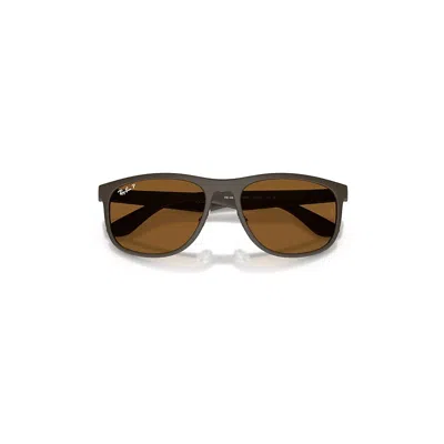Ray Ban Rb4468 Polarized Ultra Lenses Sunglasses Sand Brown Frame Copper Lenses Polarized 59-18