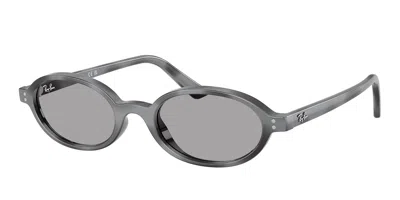 Ray Ban Rb4472 685480 Occhiali Da Sole Per Uomo In Gray