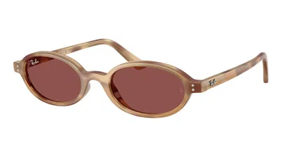 Ray Ban Rb4472 685675 Occhiali Da Sole Per Uomo In Brown