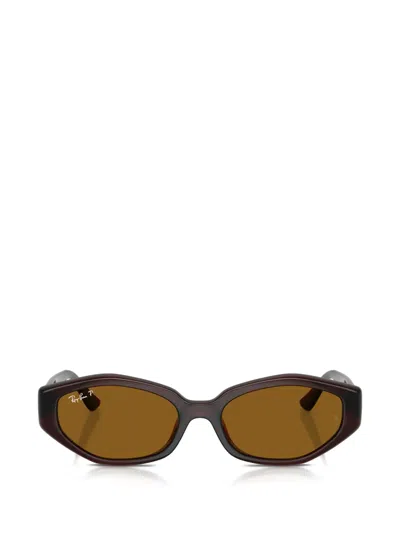 Ray Ban Ray-ban Rb4473d In Brown