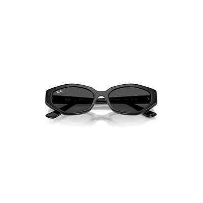 Ray Ban Rb4473d Sunglasses Black Frame Grey Lenses 56-18