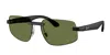 Ray Ban Rb4475ch Polarized 601s/2 Men's Sunglasses Black Size 60 In Green