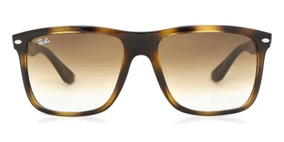 Ray Ban Rb4547 Boyfriend Two 710/51 Men's Sunglasses Tortoiseshell Size 57 In Brown