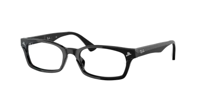Ray Ban Rb5017a Eyeglasses Black Frame Clear Lenses 52-19