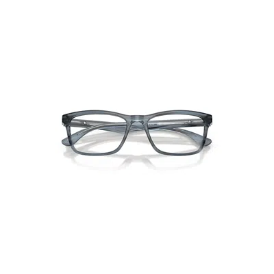 Ray Ban Rb5279 Optics Eyeglasses Striped Blue Frame Clear Lenses Polarized 53-18 In Gray