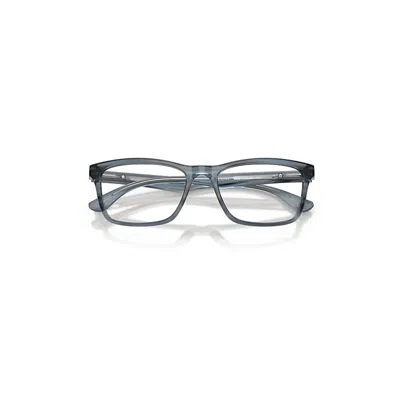 Ray Ban Rb5279 Optics Eyeglasses Striped Blue Frame Clear Lenses Polarized 55-18
