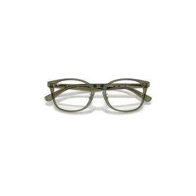 Ray Ban Rb5386 Optics Eyeglasses Transparent Brown Heart Frame Clear Lenses Polarized 51-19