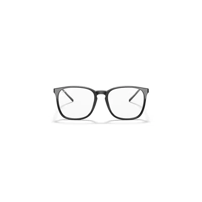 Ray Ban Rb5387 Optics Eyeglasses Black Frame Clear Lenses 54-18