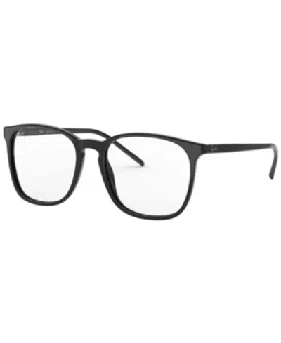Ray Ban Ray-ban Rb5387 Unisex Square Eyeglasses In Black