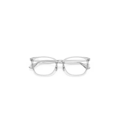 Ray Ban Rb5403 Optics Eyeglasses Silver Frame Clear Lenses 52-18
