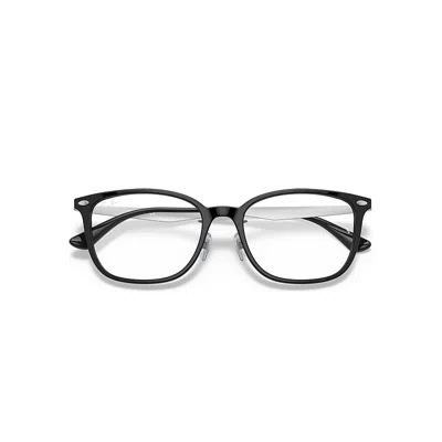Ray Ban Rb5403 Optics Eyeglasses Silver Frame Clear Lenses 52-18