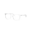 Ray Ban Rb5406 Optics Eyeglasses Transparent Frame Clear Lenses Polarized 54-18 In Transparent