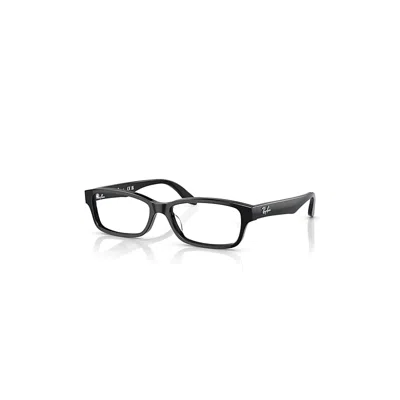 Ray Ban Eyeglasses Unisex Rb5415 Optics - Black Frame Demo Lens Lenses Polarized 55-16 In Schwarz