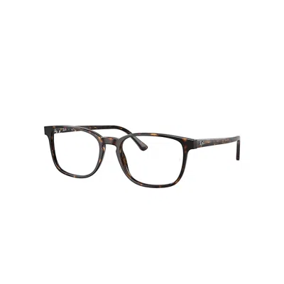 Ray Ban Rb5418 Optics Eyeglasses Havana Frame Clear Lenses Polarized 54-20