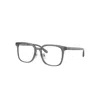 Ray Ban Rb5419 Optics Eyeglasses Transparent Grey Frame Clear Lenses Polarized 54-18 In Transparent Grey