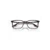 Ray Ban Rb5421 Optics Eyeglasses Havana Blue Turtle Frame Clear Lenses Polarized 53-19 In Havana Blue Turtle